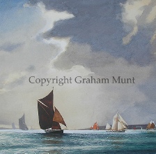 Lugger race .  Graham Munt Oil paintings, prints & postcards